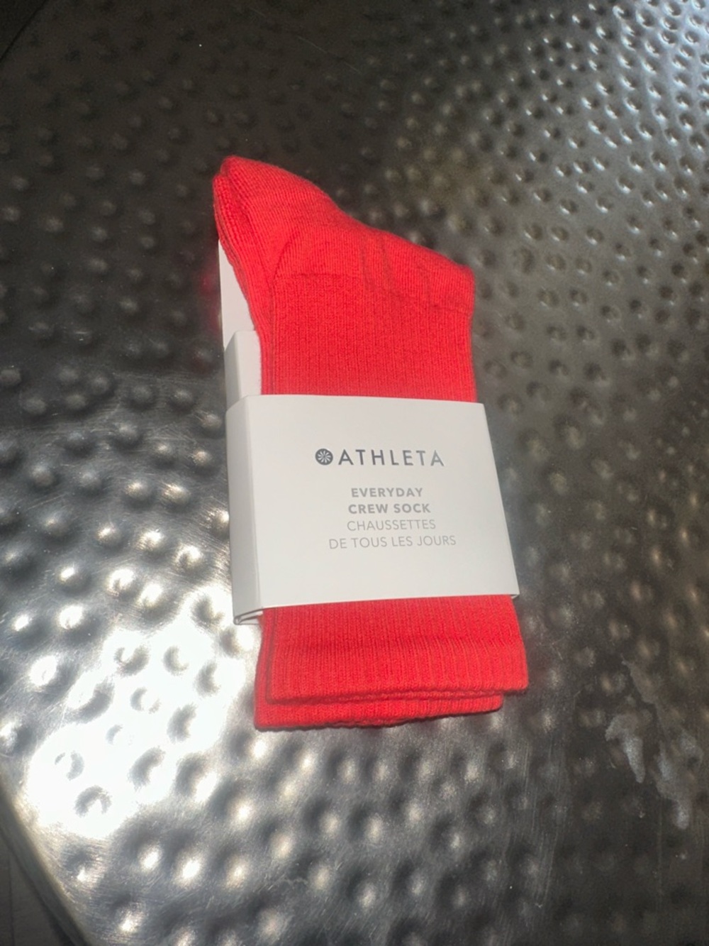 NWT Athleta Everyday Crew Socks - size M/L - Picture 2 of 5